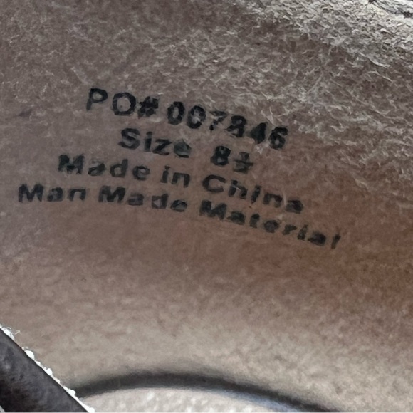 Journee Collection Dark Brown Block Heel Mules - Picture 9 of 9